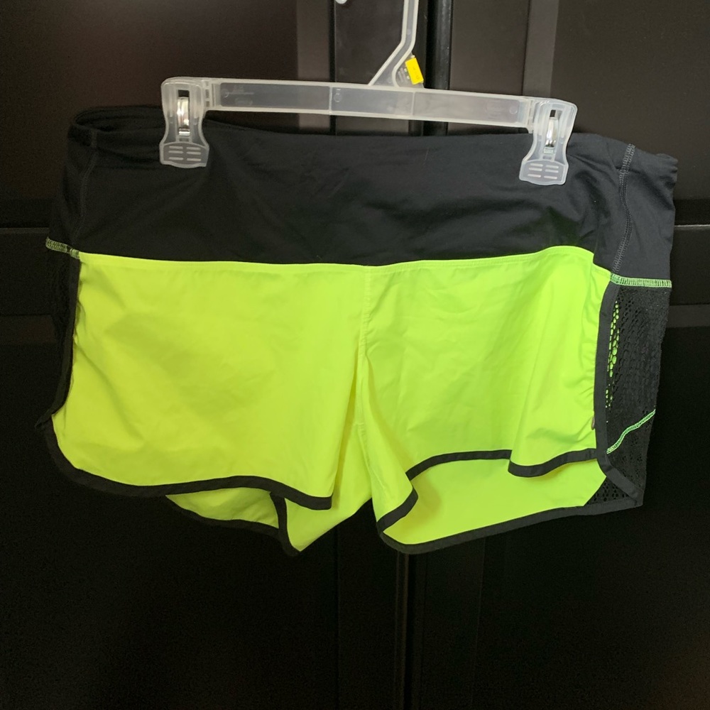 Lululemon Neon Shorts size 12